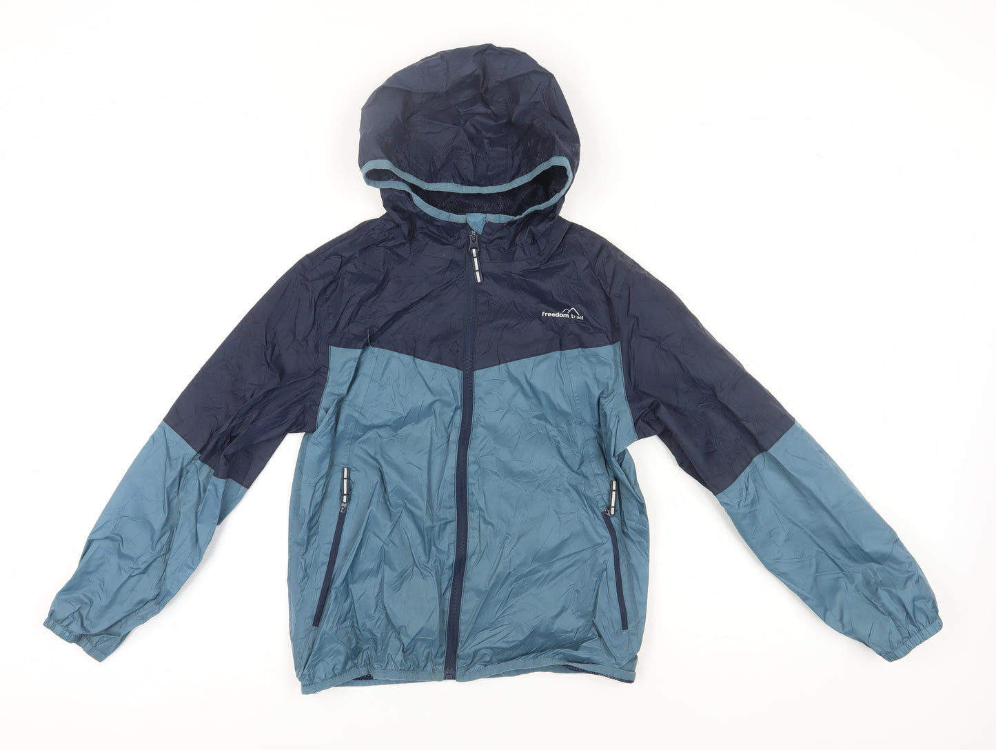 Freedom Trail Boys Blue Windbreaker Jacket 11-12 Years