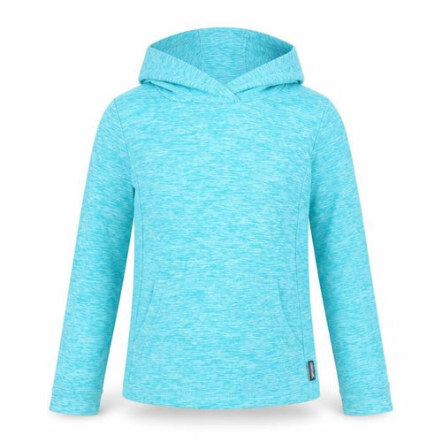 Regatta Girls Blue Pullover Hoodie - Size 10 Years