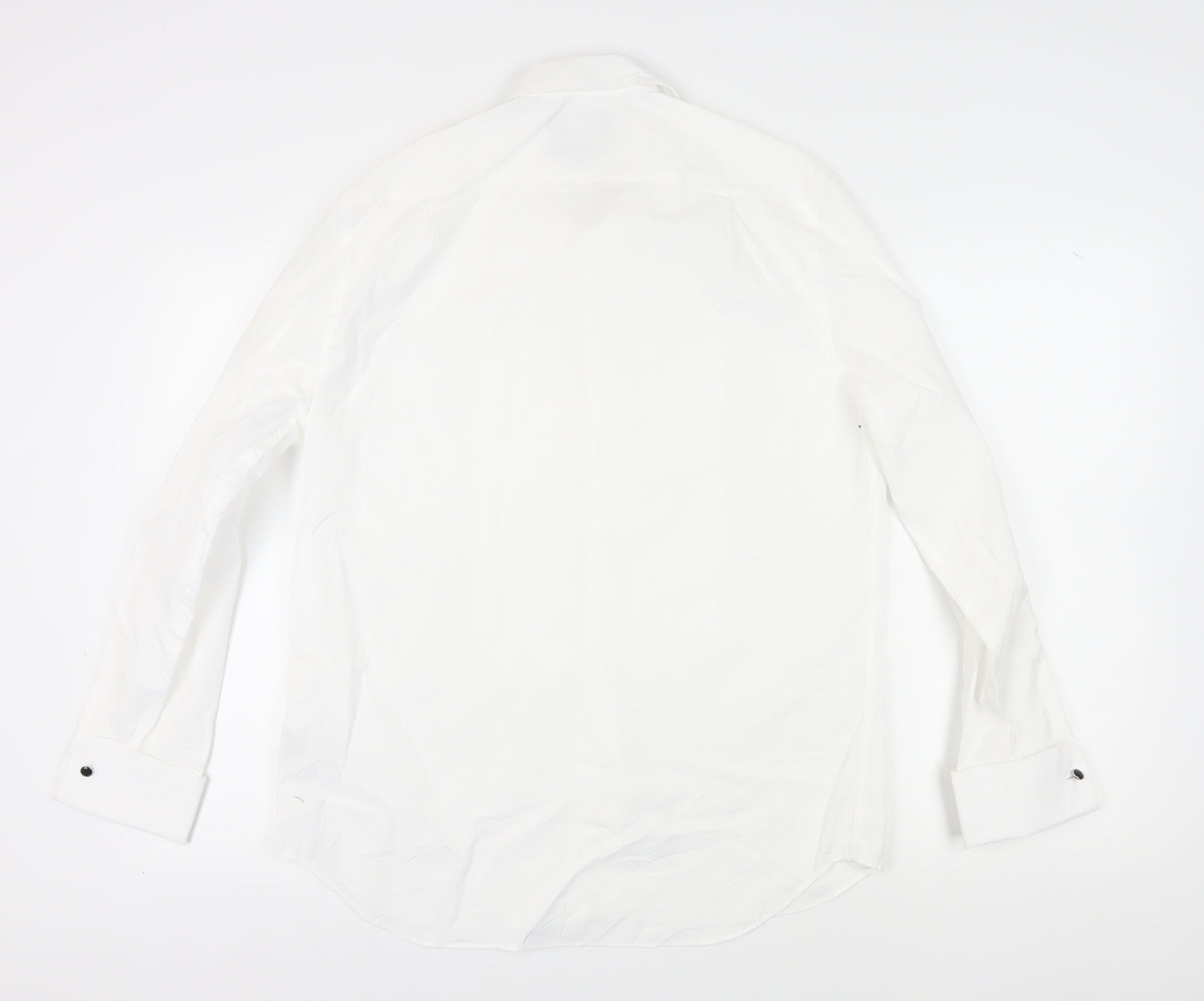 Marks and Spencer Men's White Regular Fit Dress Shirt