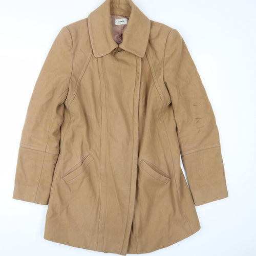Marcs Women's Beige Wool Overcoat Size 12