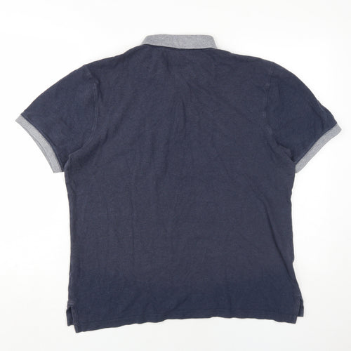 Rodd & Gunn Men's Navy XL Cotton Polo Shirt