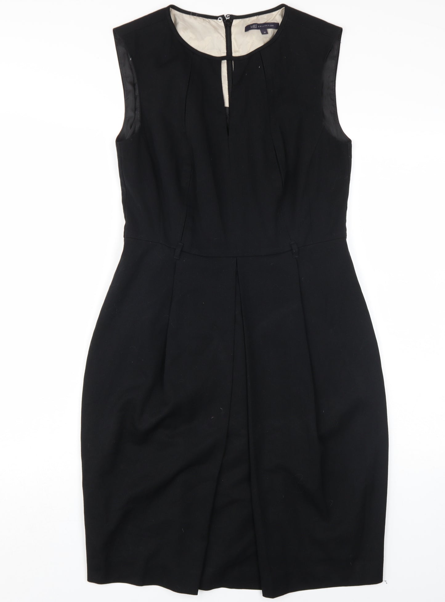 Marks and Spencer Women's Black Sheath Dress, Size 10