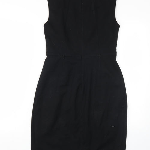Marks and Spencer Women's Black Sheath Dress, Size 10