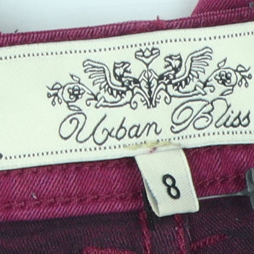 Urban Bliss Women's Red Skinny Jeans, Size 8