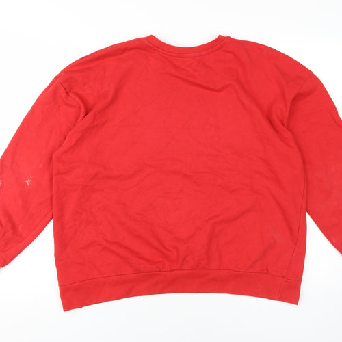 Pacific Republic Red Women's Pullover Sweatshirt, St Louis Size S