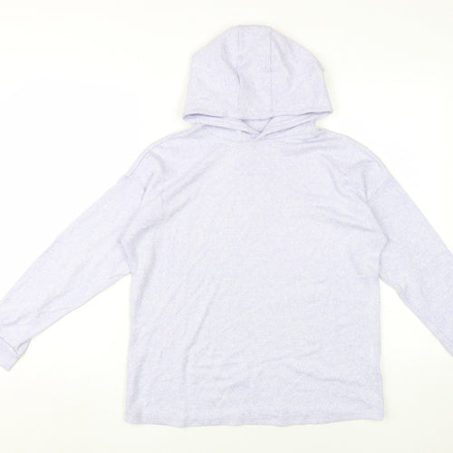 Marks & Spencer Teens Purple Pullover Hoodie Size 16