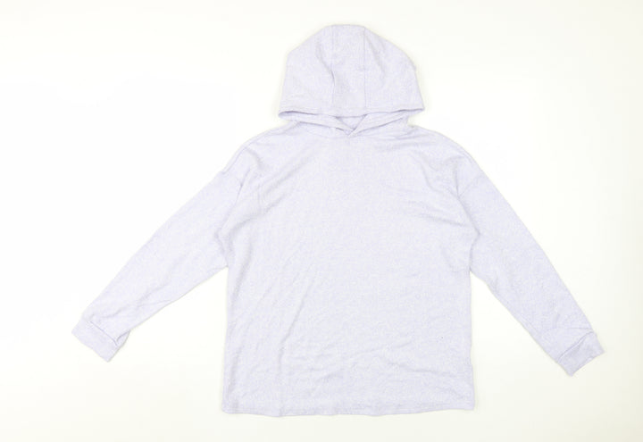 Marks & Spencer Teens Purple Pullover Hoodie Size 16