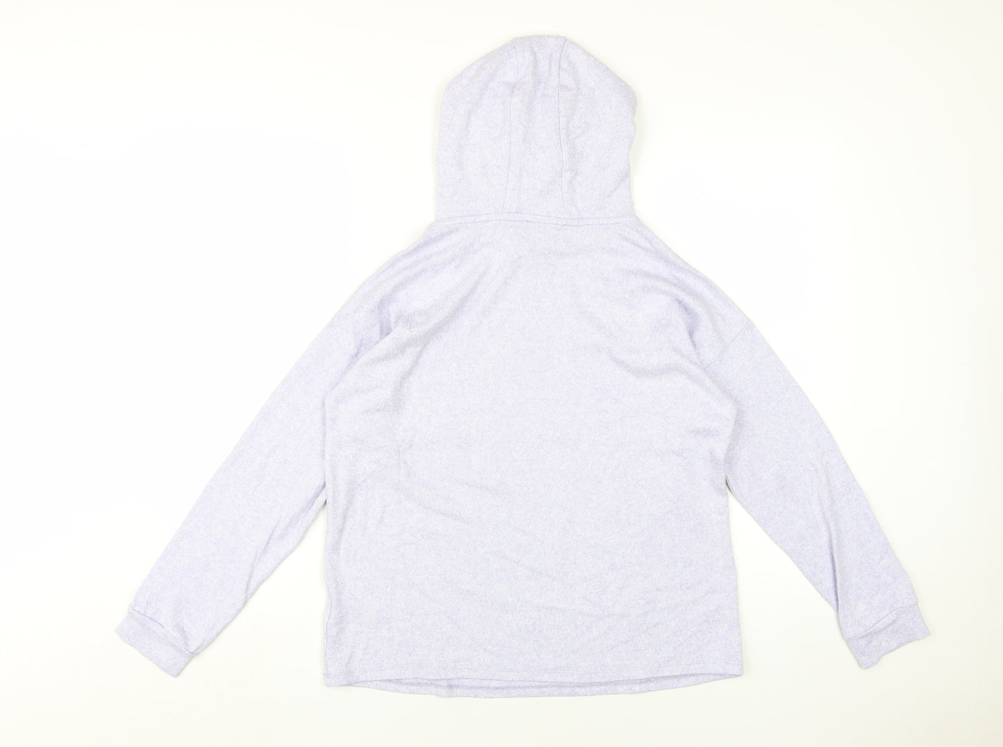 Marks & Spencer Teens Purple Pullover Hoodie Size 16