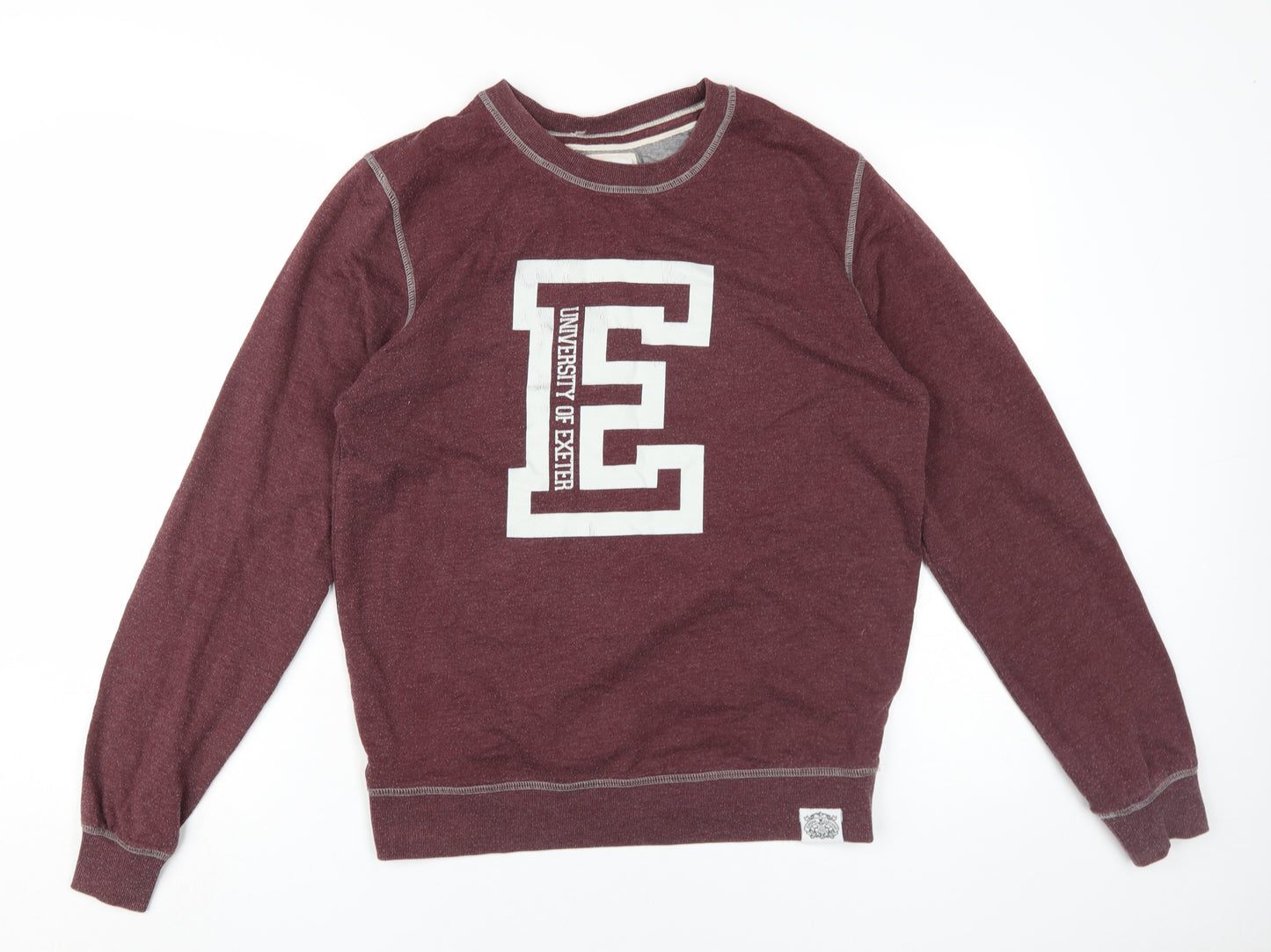 Epona Men's Red Pullover Sweatshirt, M, University Style