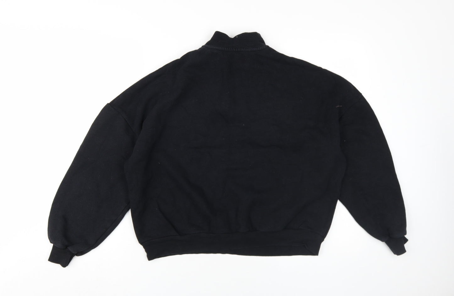 Pull&Bear Women's Black Medium Colourblock Sweatshirt