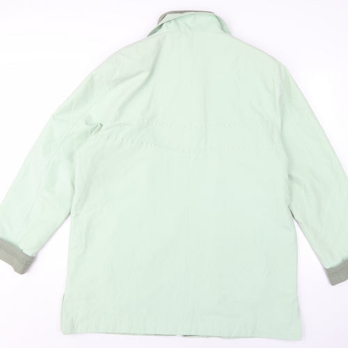 Klass Collection Women's Green Basic Jacket Size 18