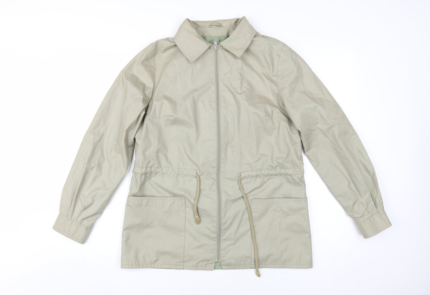 St Michael Women's Beige Anorak Jacket Size 14