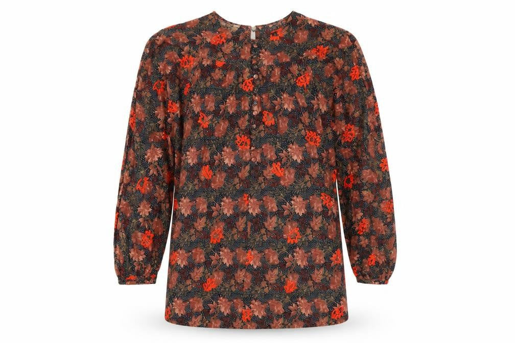 Front view of Zara Women's Floral XS Shift Dress, Multicoloured