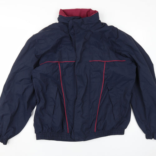 Marks and Spencer Men's Blue Medium Windbreaker Jacket