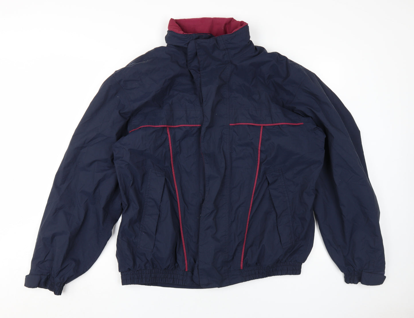 Marks and Spencer Men's Blue Medium Windbreaker Jacket