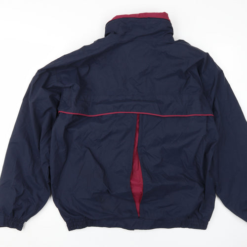 Marks and Spencer Men's Blue Medium Windbreaker Jacket
