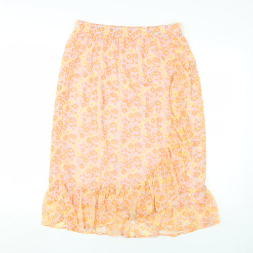 JdY Women's Multicoloured Floral Skirt M