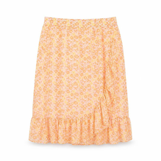 Front view of JdY Women's Multicoloured Floral Skirt M