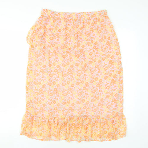JdY Women's Multicoloured Floral Skirt M