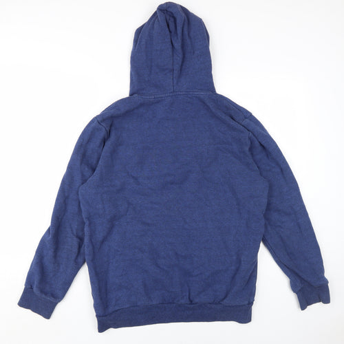 Next Men's Blue Medium Pullover Graphic Hoodie