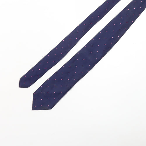 Thomas Pink Men's Blue Polka Dot Silk Tie