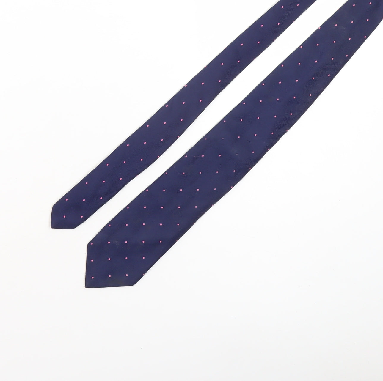 Thomas Pink Men's Blue Polka Dot Silk Tie