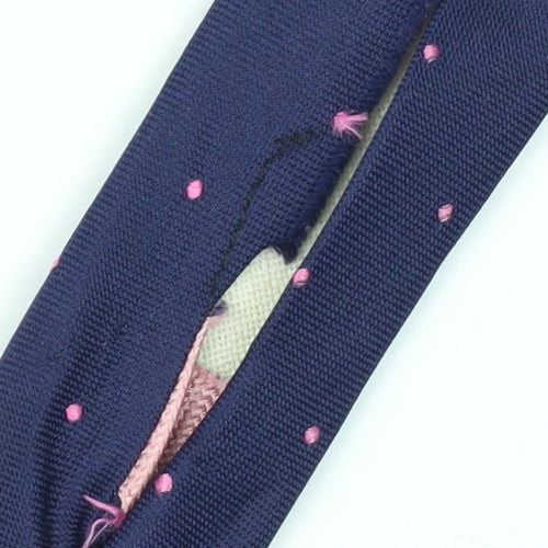 Thomas Pink Men's Blue Polka Dot Silk Tie