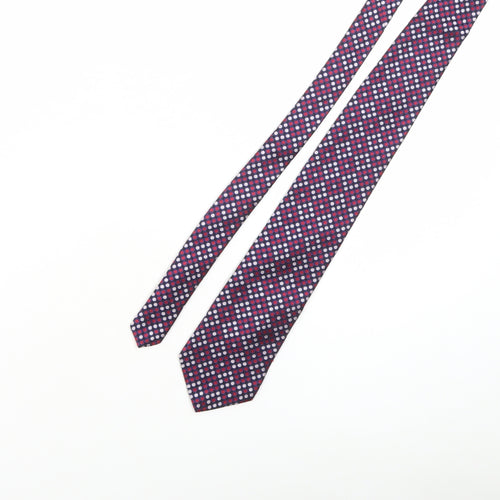 Sartorial Men's Multicoloured Silk Geometric Designer Tie