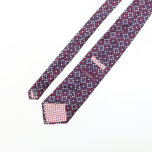 Sartorial Men's Multicoloured Silk Geometric Designer Tie
