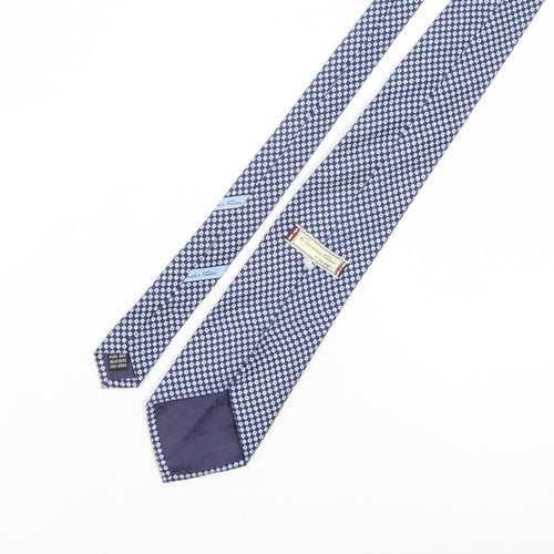 Tucci Men's Blue Silk Geometric Tie