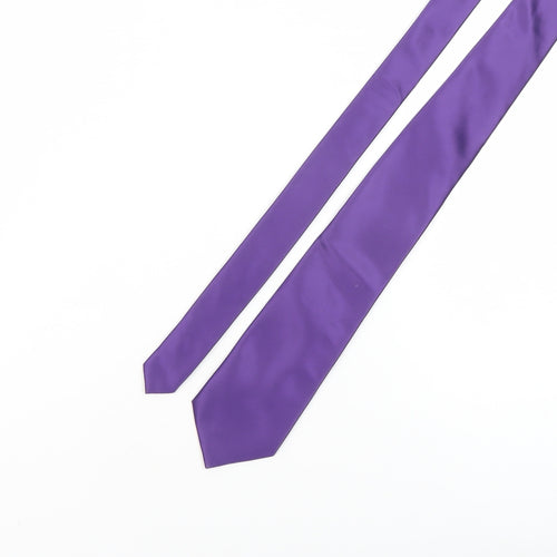 Thomas Nash Men's Purple Tie in Polyester, One Size