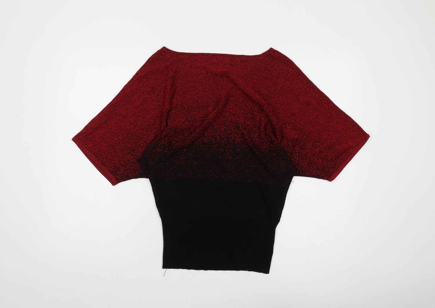 GNW Women's Red Boat Neck Jumper, Size S, Casual Chic