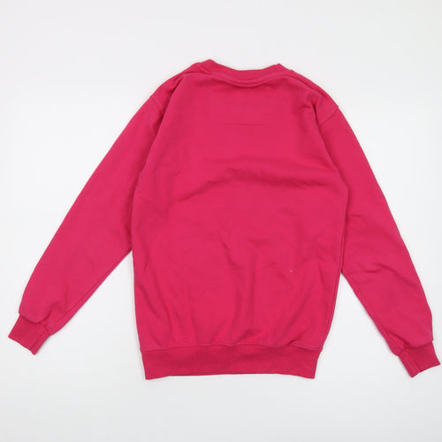 Little White Lies Womens Pink XS Pullover Sweatshirt
