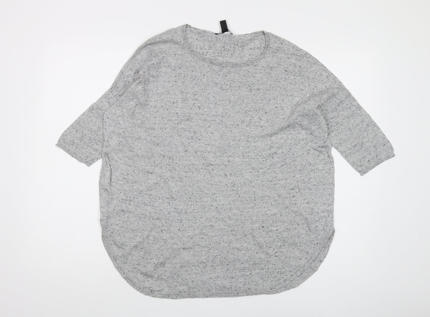 Mango Women's Grey Pullover  Jumper XS