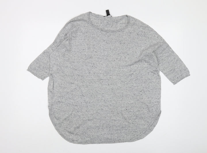 Mango Women's Grey Pullover  Jumper XS