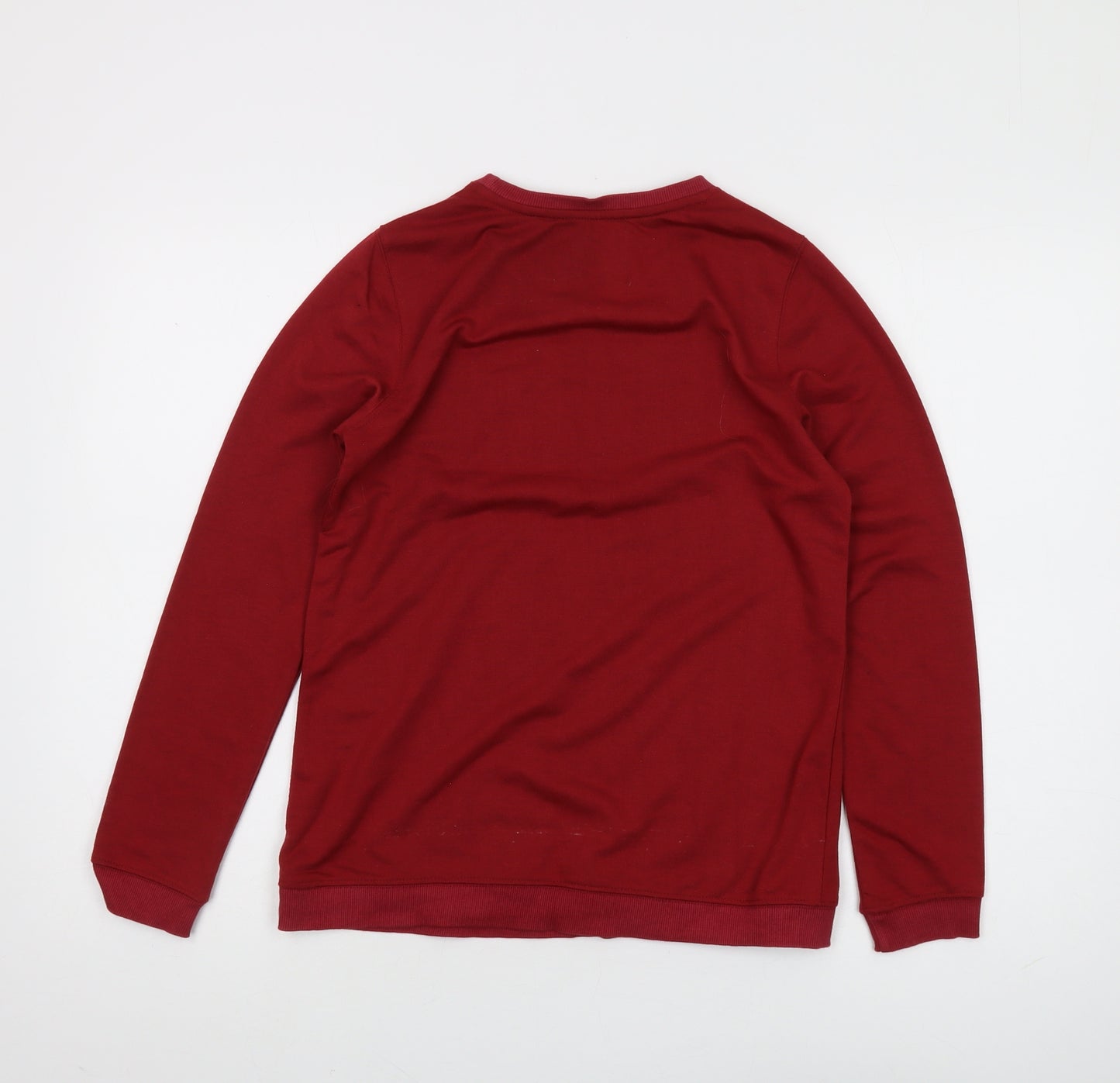 Metronaut Unisex Red Pullover Sweatshirt S