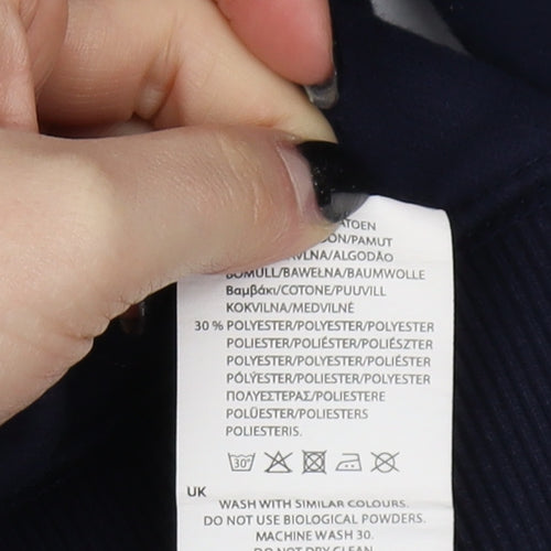 SoulCal & Co Blue Women's Hoodie Size 10 with Logo