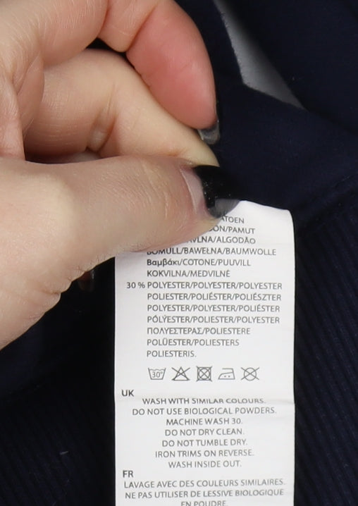 SoulCal & Co Blue Women's Hoodie Size 10 with Logo