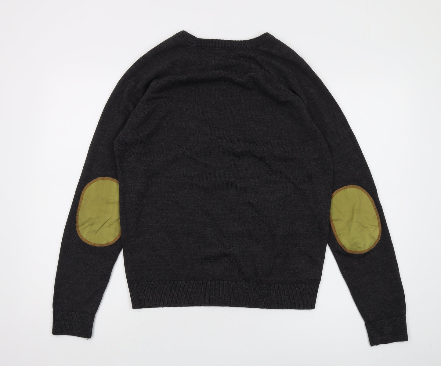 River Island Men's Black Pullover Jumper M