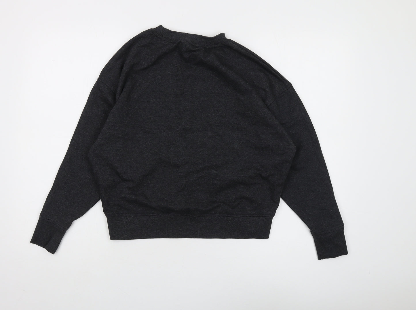 Next Petite Women's Black Pullover Sweatshirt XS