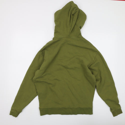 ASOS Men's Green Pullover Hoodie XS Fleece