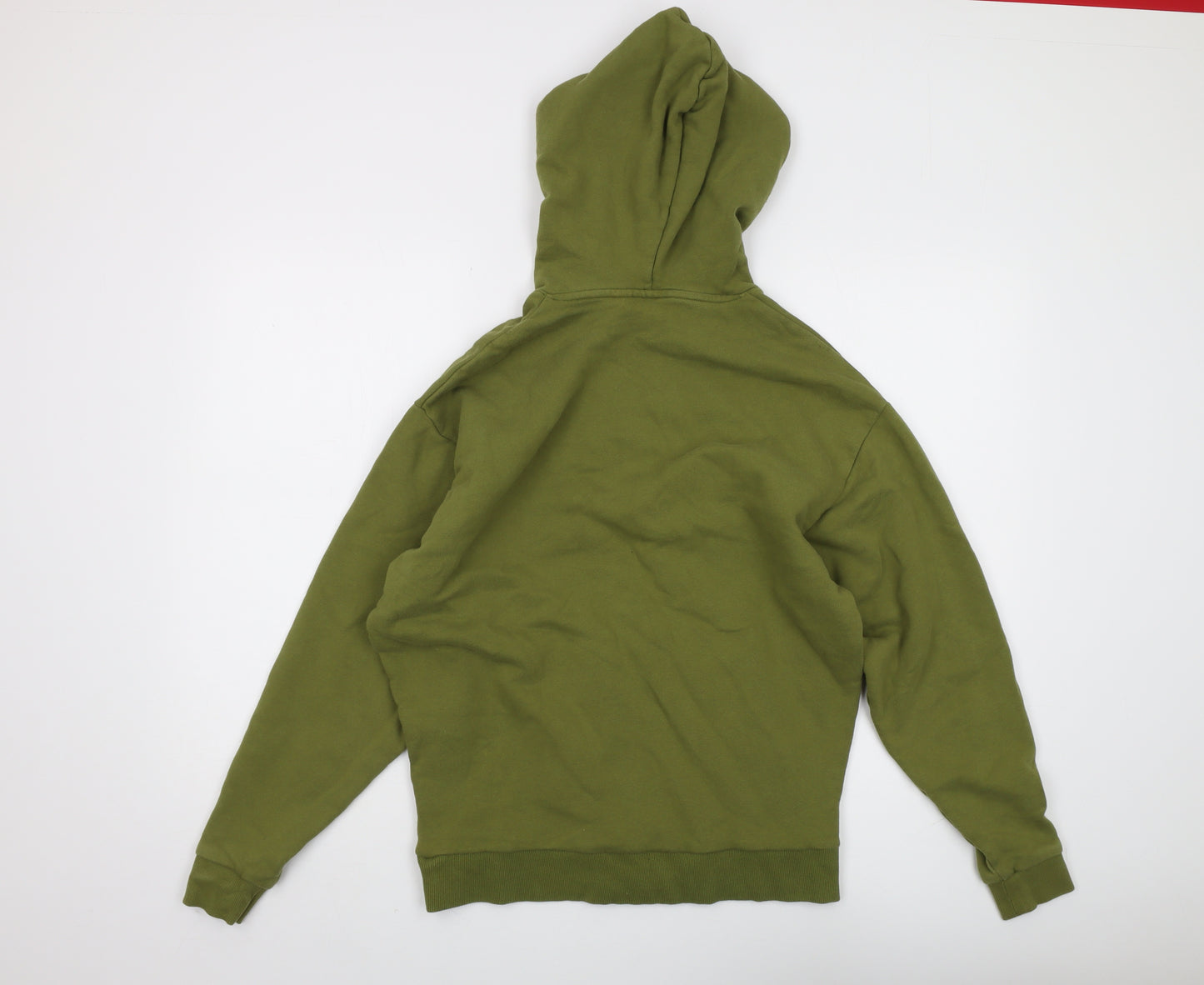 ASOS Men's Green Pullover Hoodie XS Fleece