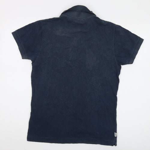 Franklin & Marshall Men's Blue Slim Fit Polo M