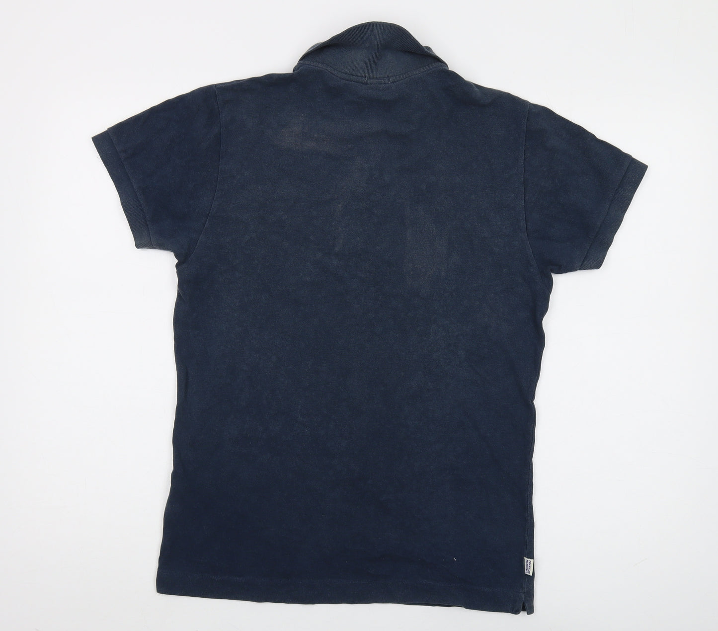 Franklin & Marshall Men's Blue Slim Fit Polo M