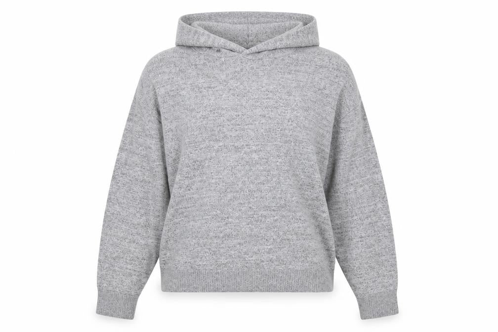 Front view of Gap Women's Grey Hooded jumper XS