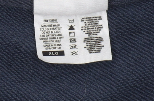 AS Colour Blue Unisex Graphic Pullover Sweatshirt XL