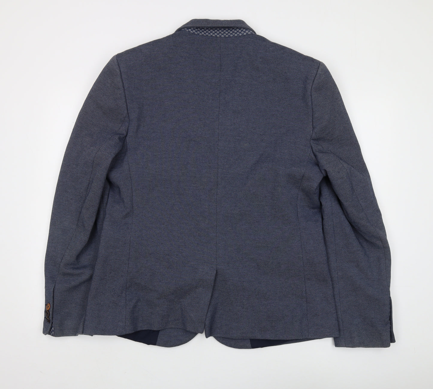 Burton Menswear Blue Blazer, Men's L 41-44, Single-Breasted