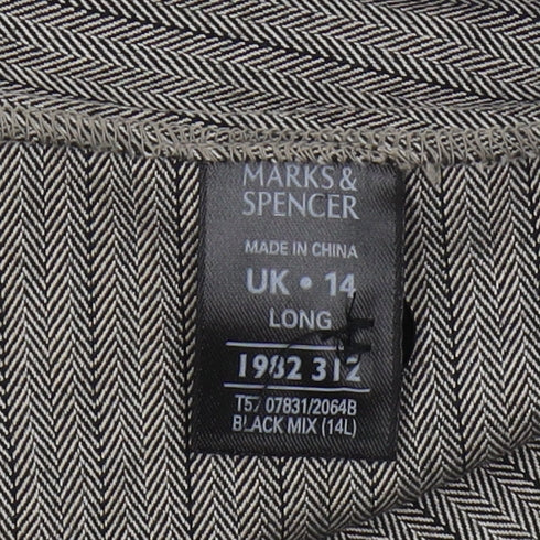 Marks and Spencer Women's Grey Dress Pants Size 14
