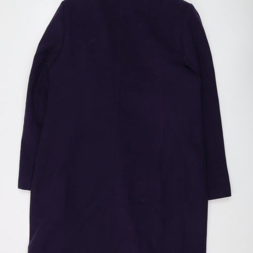 Marks and Spencer Women's Purple Long Overcoat Size 14
