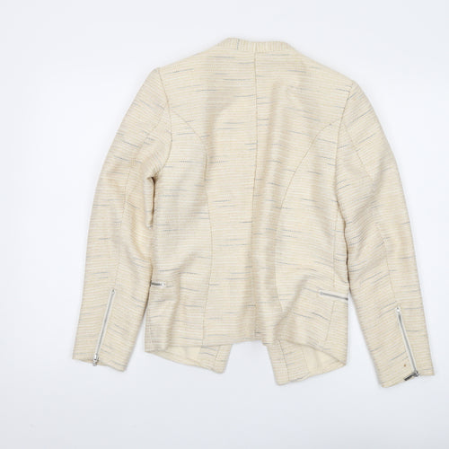 H&M Women's Ivory Blazer, Size 8, Regular Fit